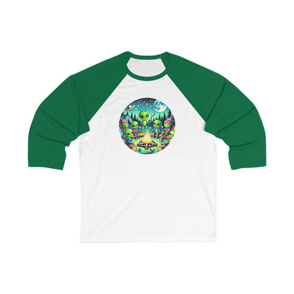 Unisex Baseball Tee - Family Camping