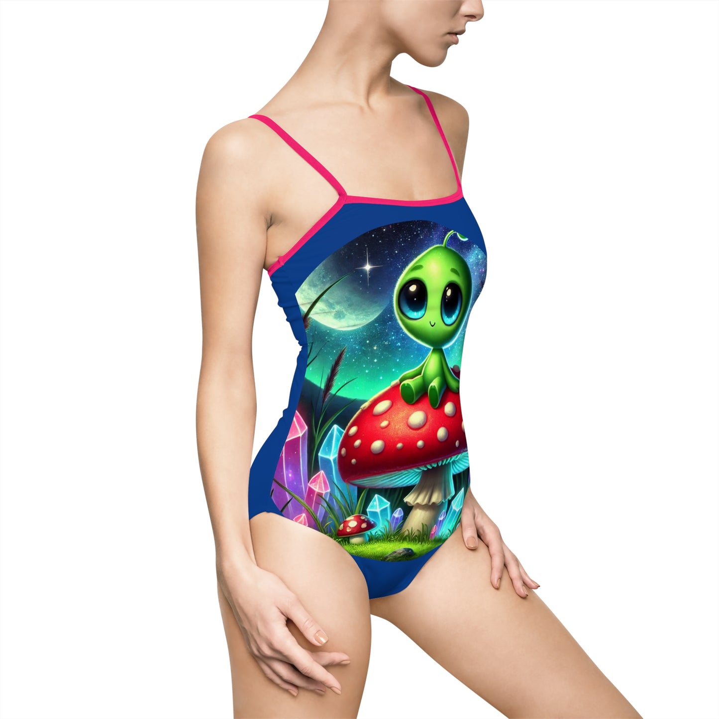 Women's One-piece Swimsuit - Alien Aura