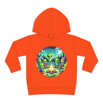 Toddler Fleece Hoodie - Family Camping