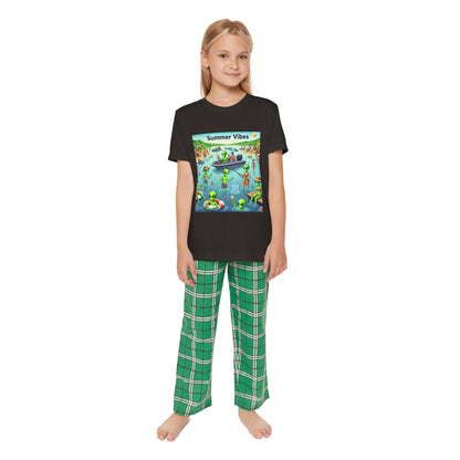 Youth Short Sleeve Pajama Set - Summer Vibes