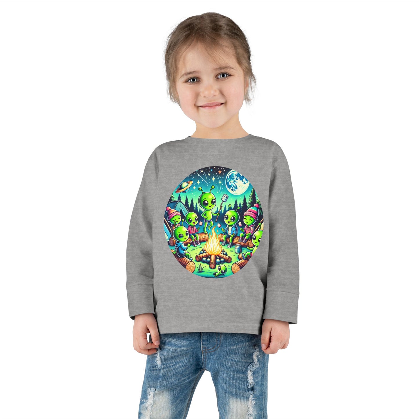 Toddler Long Sleeve - Family Camping