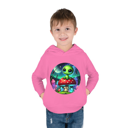 Toddler Fleece Hoodie - Alien Aura