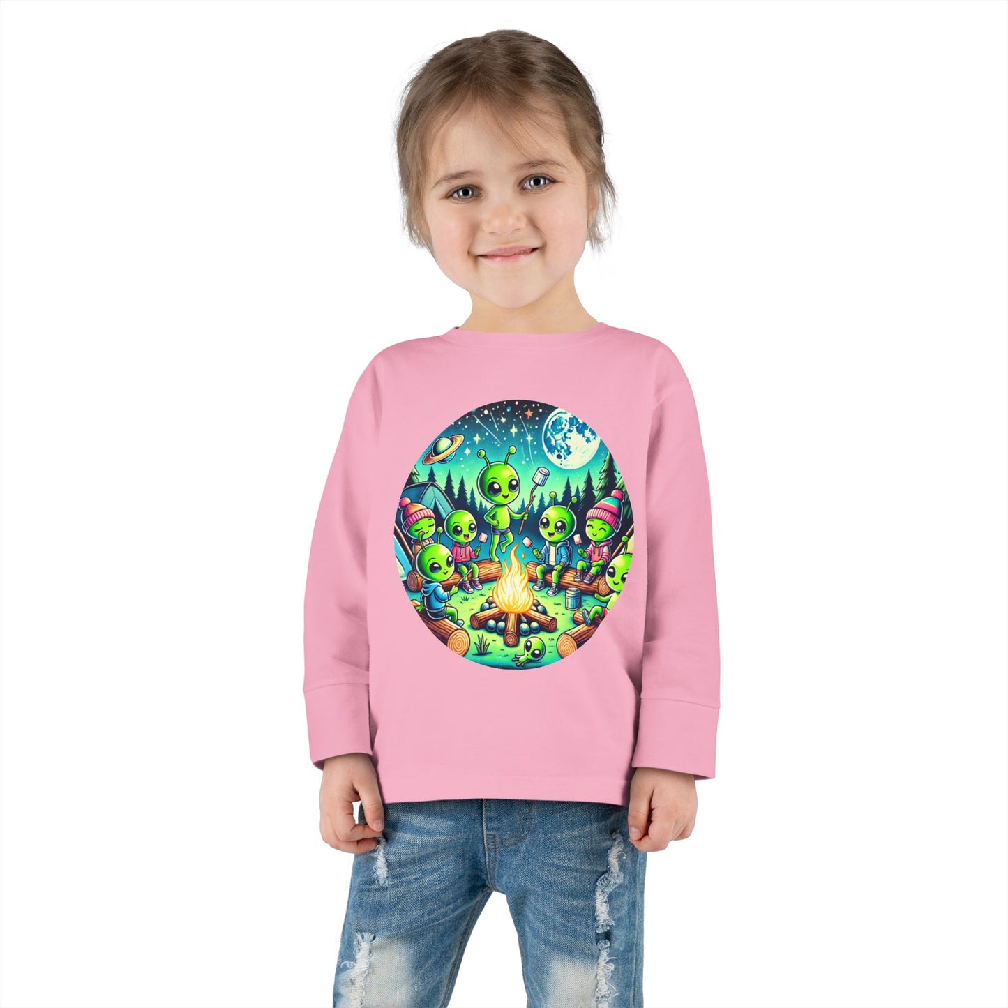 Toddler Long Sleeve - Family Camping