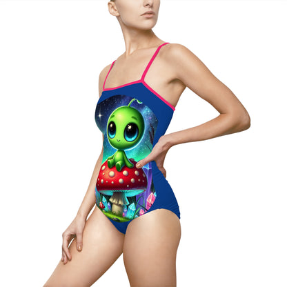 Women's One-piece Swimsuit - Alien Aura