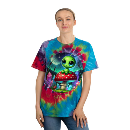 Spiral Tie-Dye Tee - Alien Aura