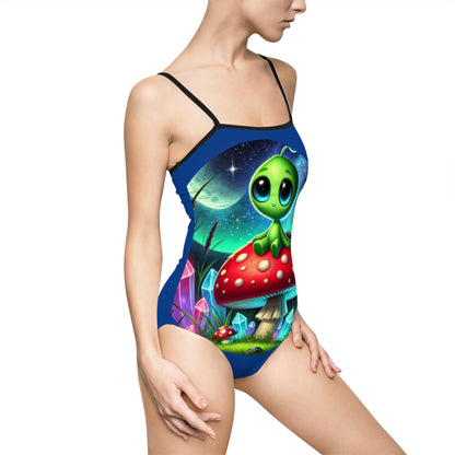 Women's One-piece Swimsuit - Alien Aura