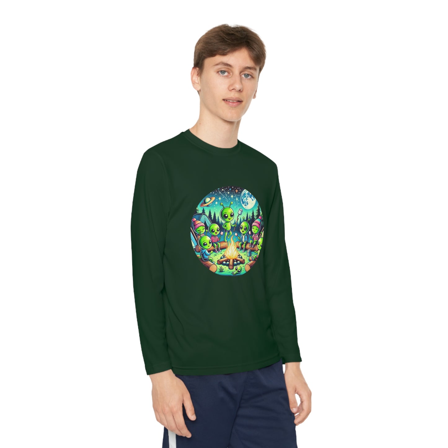 Youth Long Sleeve - Family Camping