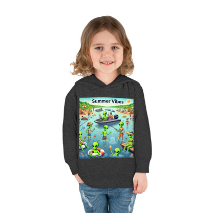 Toddler Fleece Hoodie - Summer Vibes