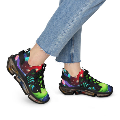 Women's Mesh Sneakers - Alien Aura