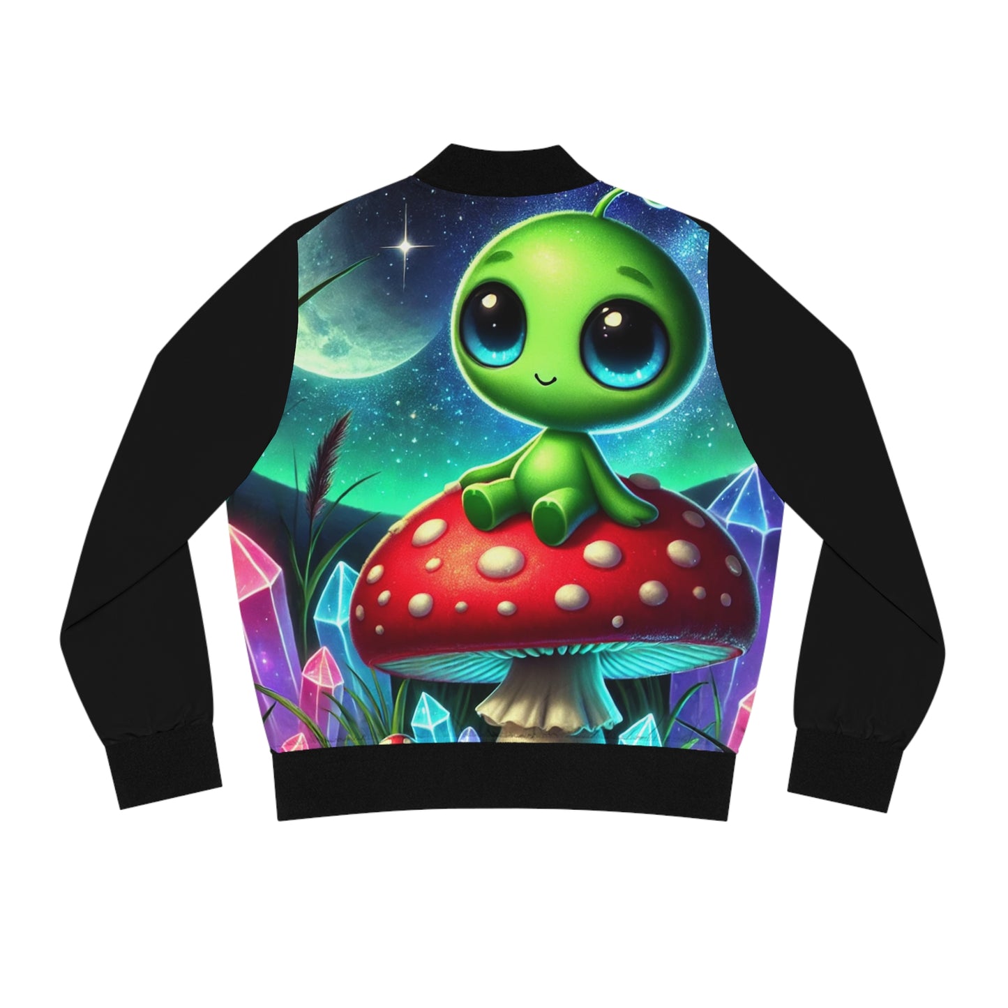 Women's Bomber Jacket -  Alien Aura