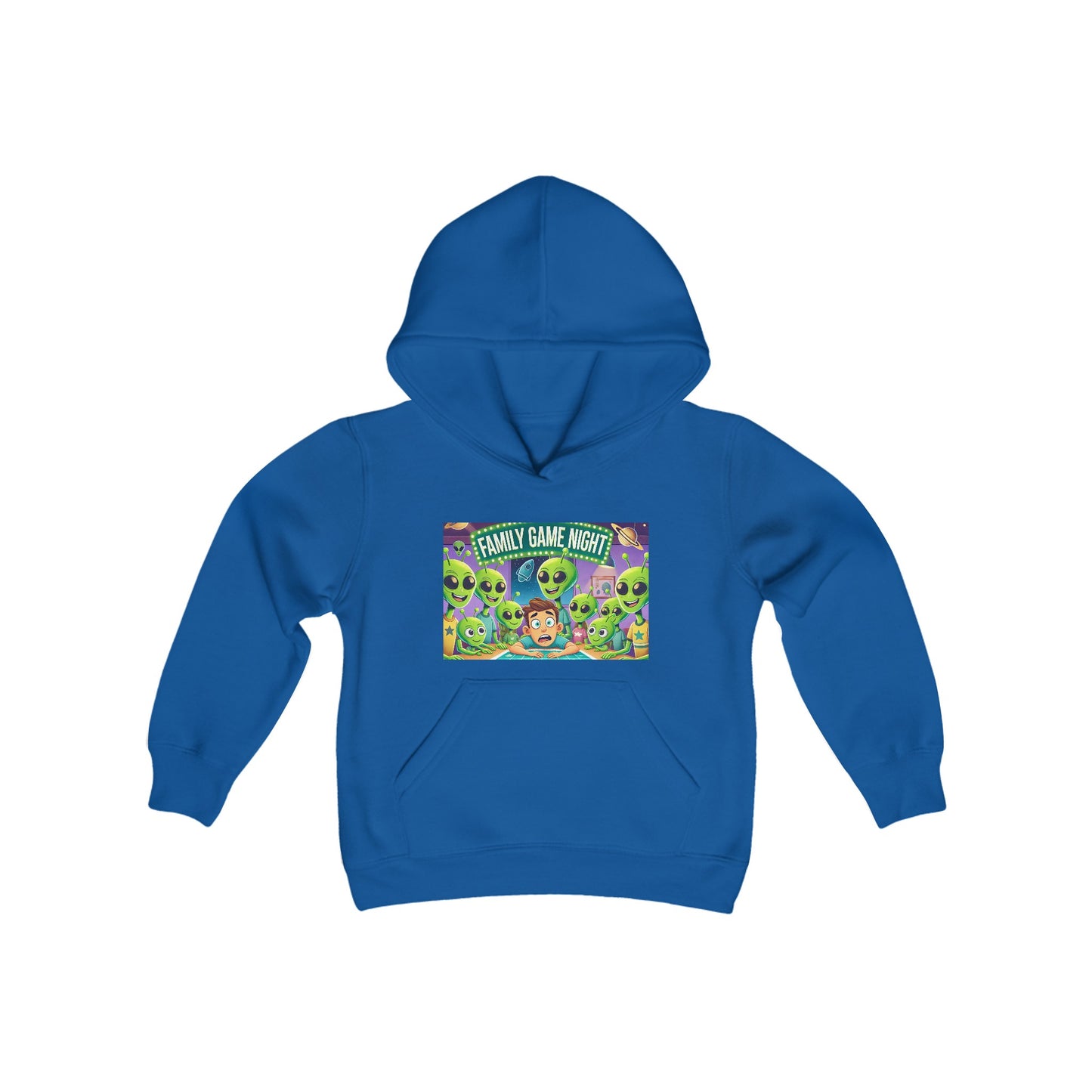 Youth Heavy Blend Hoodie - Game Night