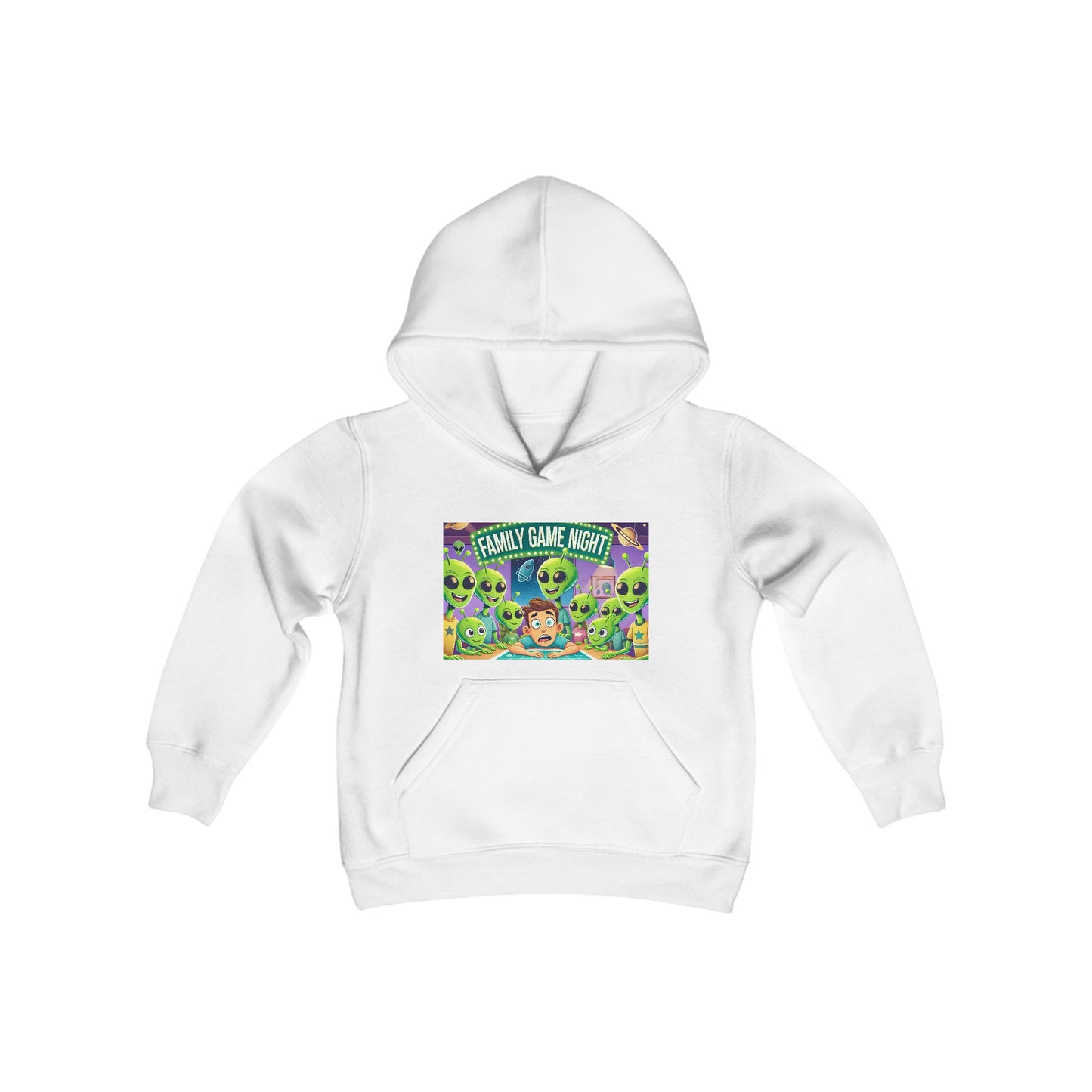 Youth Heavy Blend Hoodie - Game Night