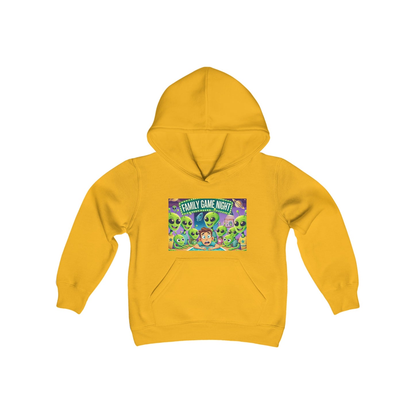 Youth Heavy Blend Hoodie - Game Night