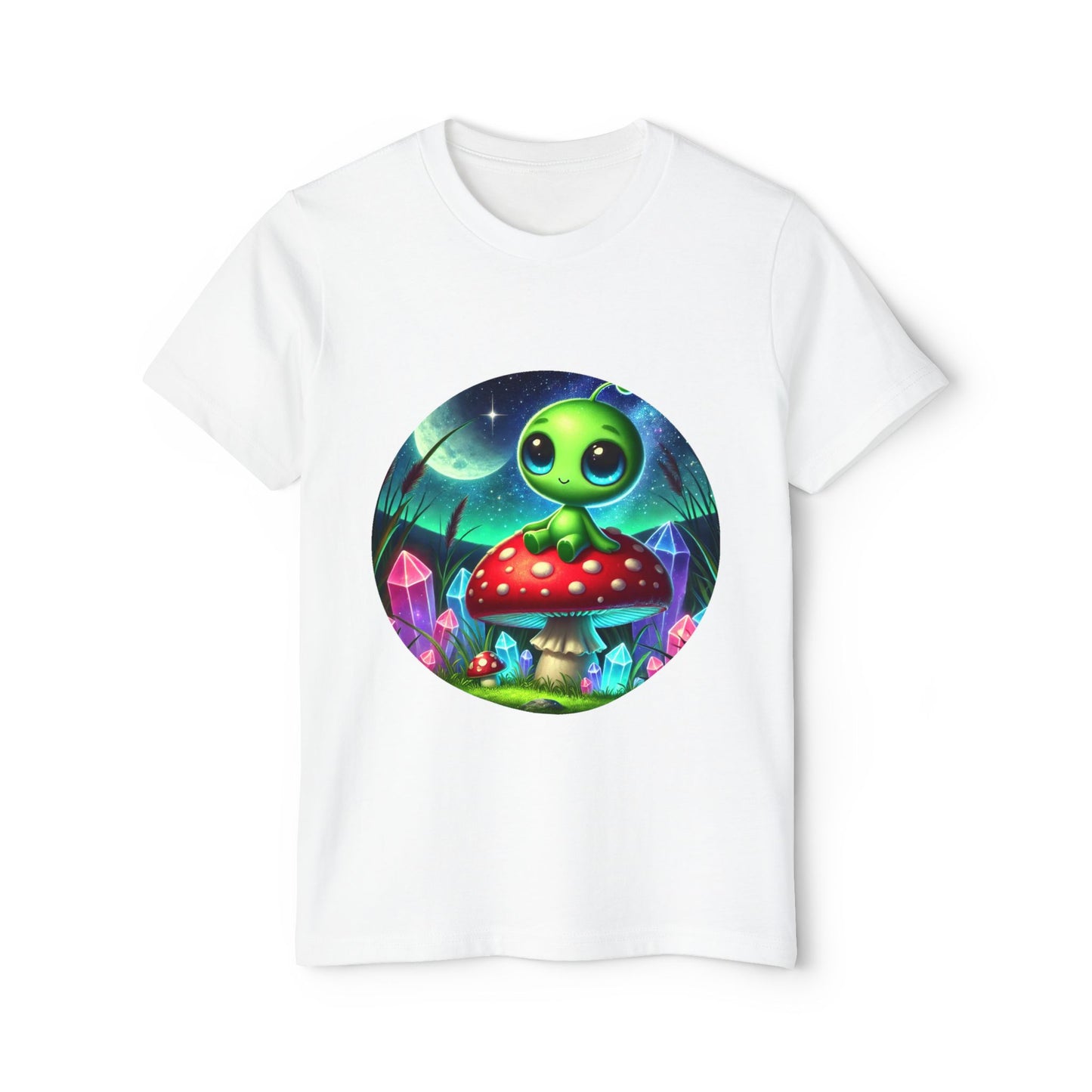 Youth Short Sleeve Pajama Set - Alien Aura