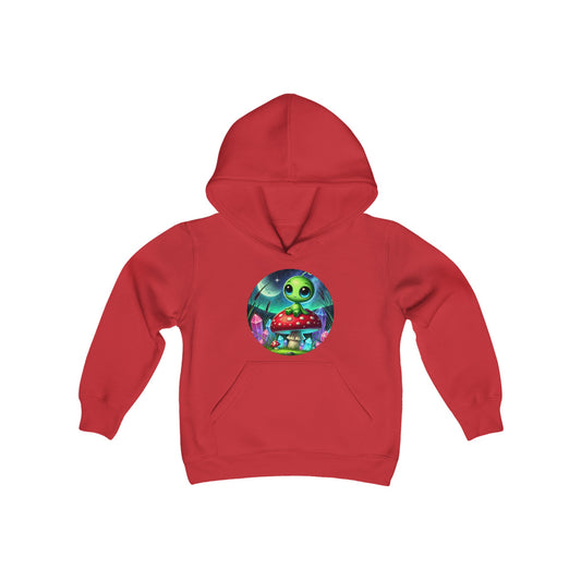 Youth Heavy Blend Hoodie - Alien Aura