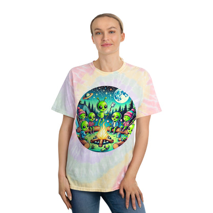 Spiral Tie-Dye Tee - Family Camping